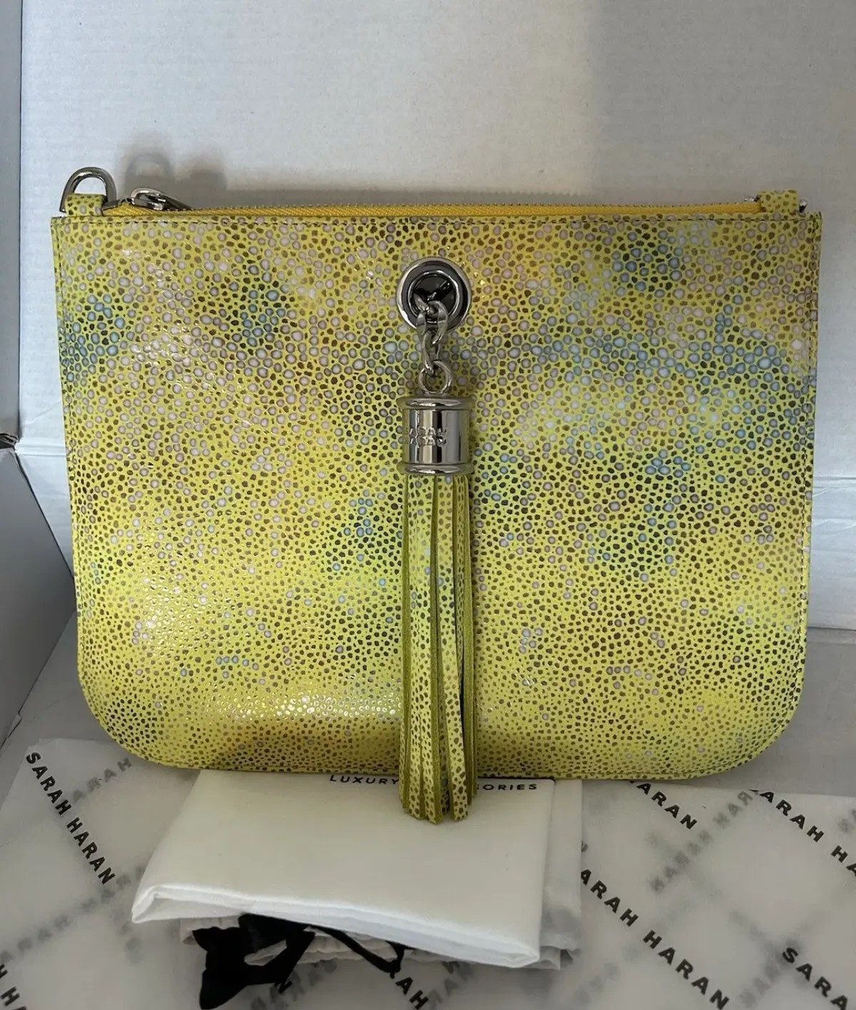 Ivy - Shagreen - Silver / Lemon Fizz