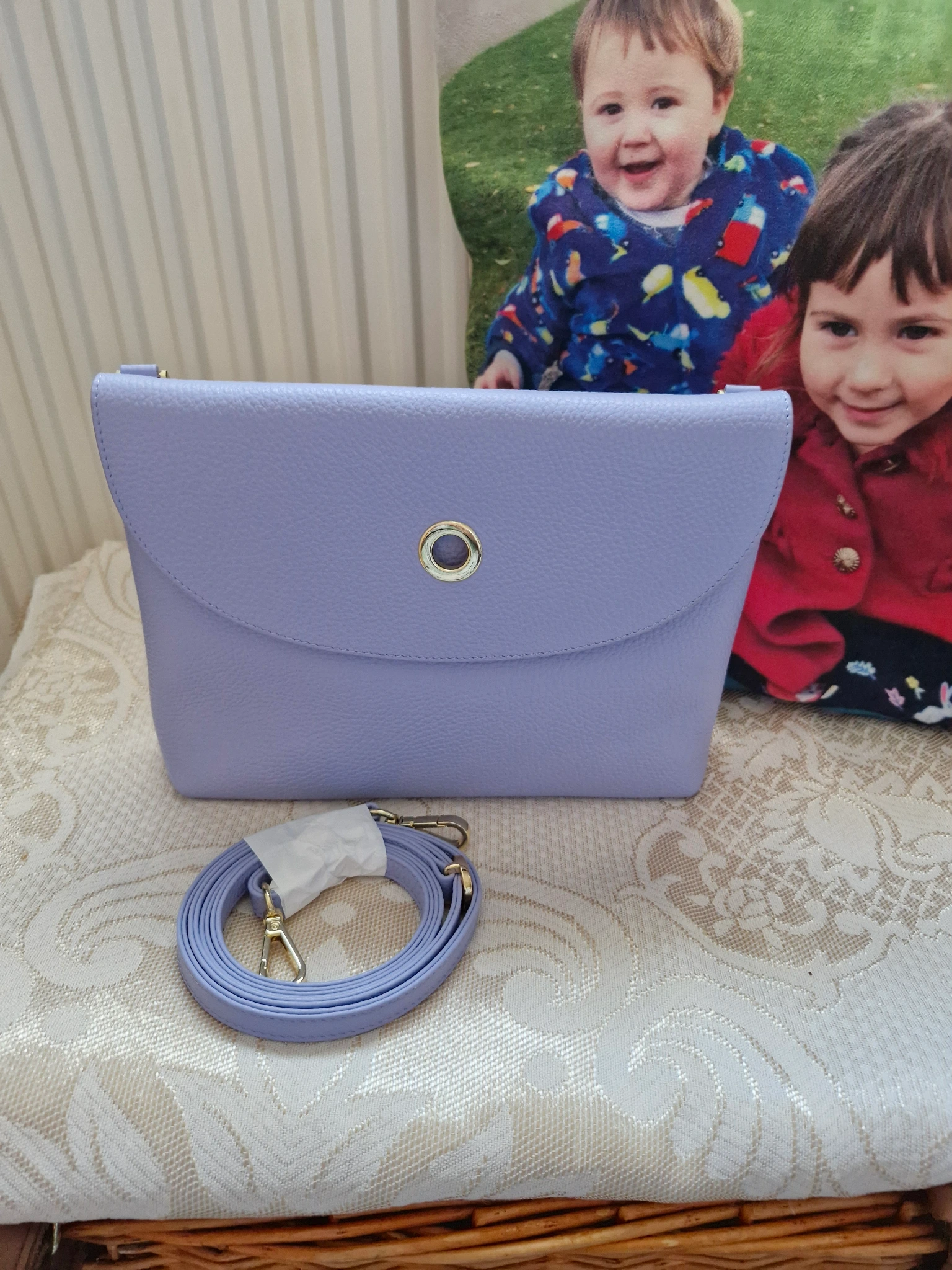 Lavender jasmine gold hardware brand new 