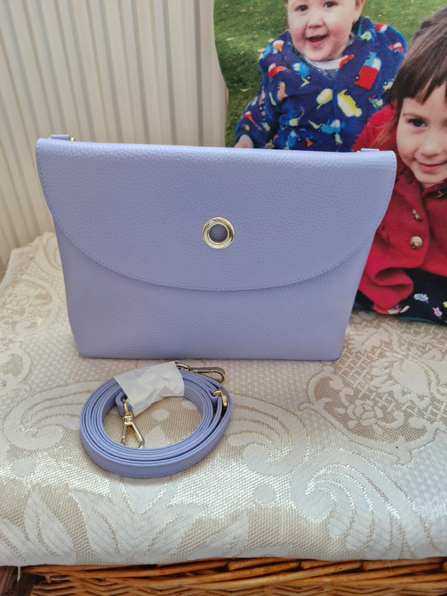 Lavender jasmine gold hardware brand new 