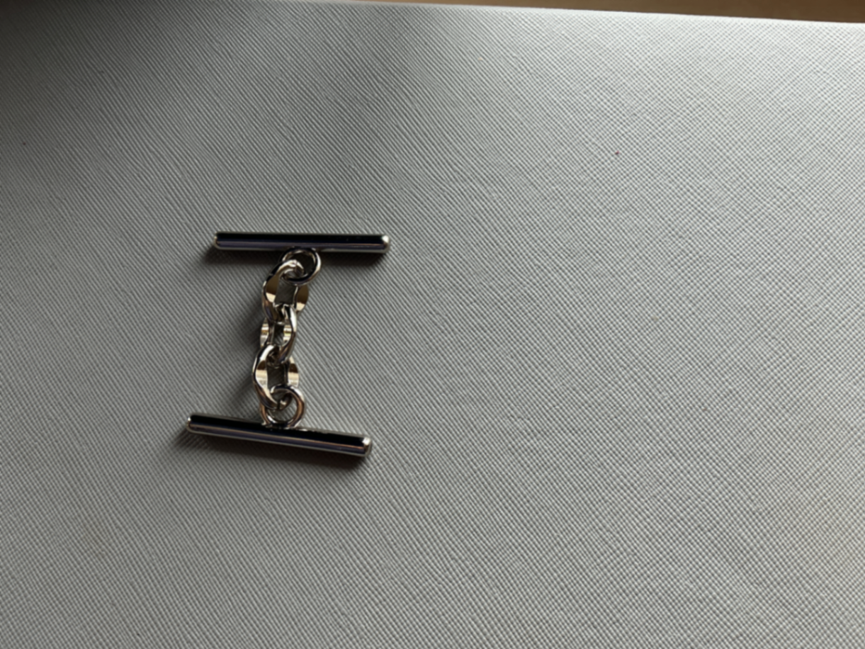 Double T-Bar Toggle - Silver