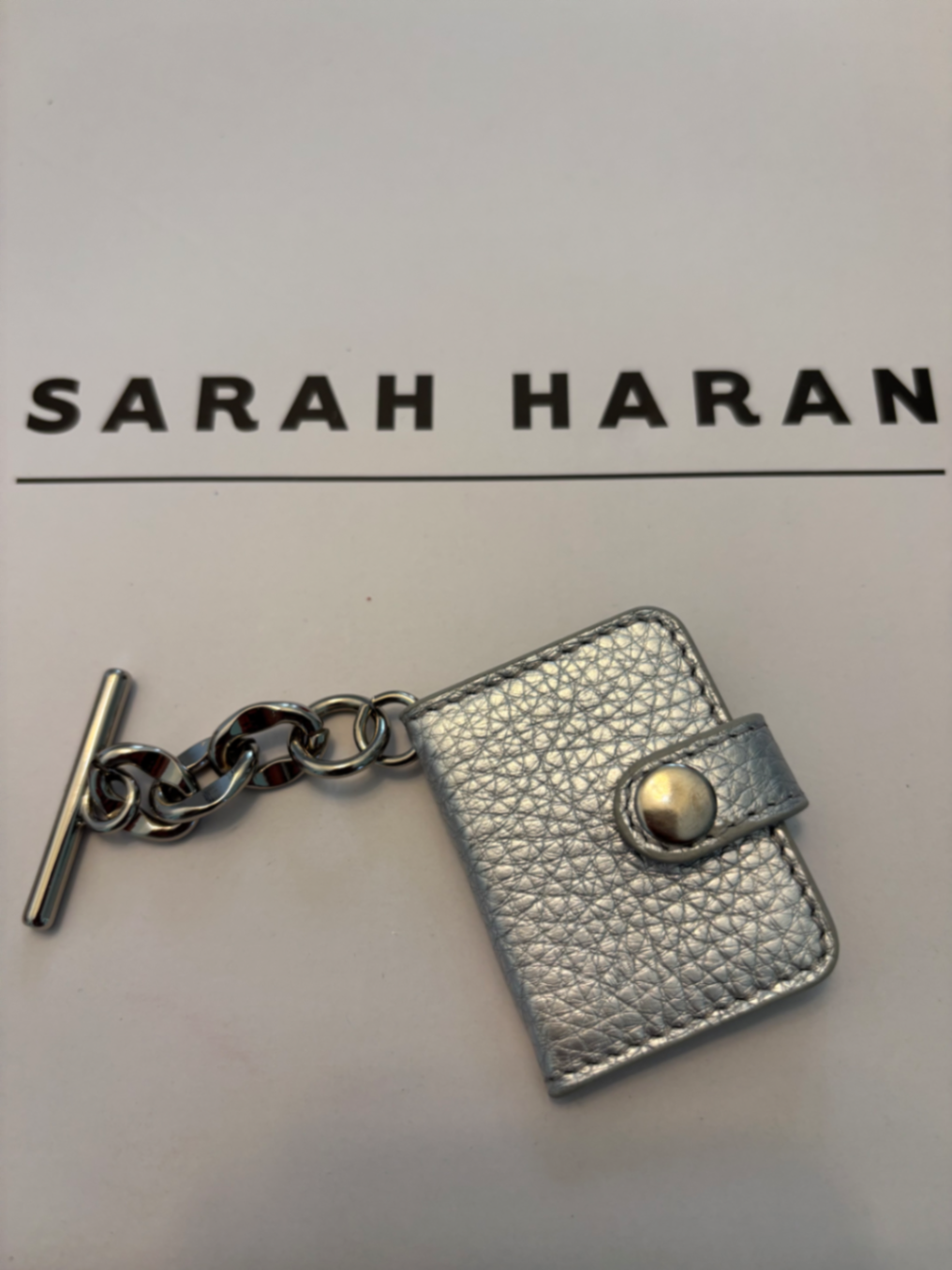 Soft silver moments tassel in SHW 