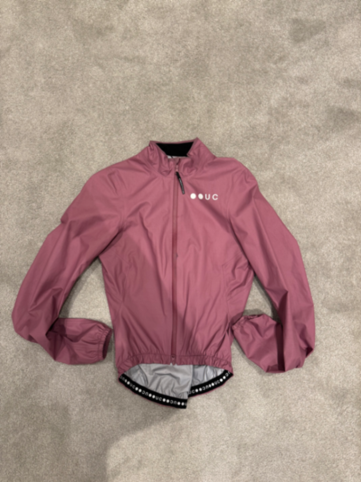 Women’s mono soft pink XXS rain jacket 