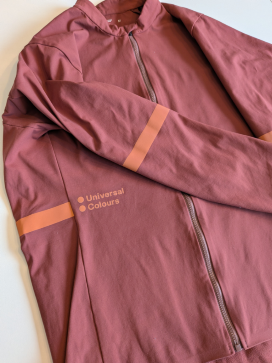 Mono Long Sleeve Jersey - Mens size XL - Mars Red colour