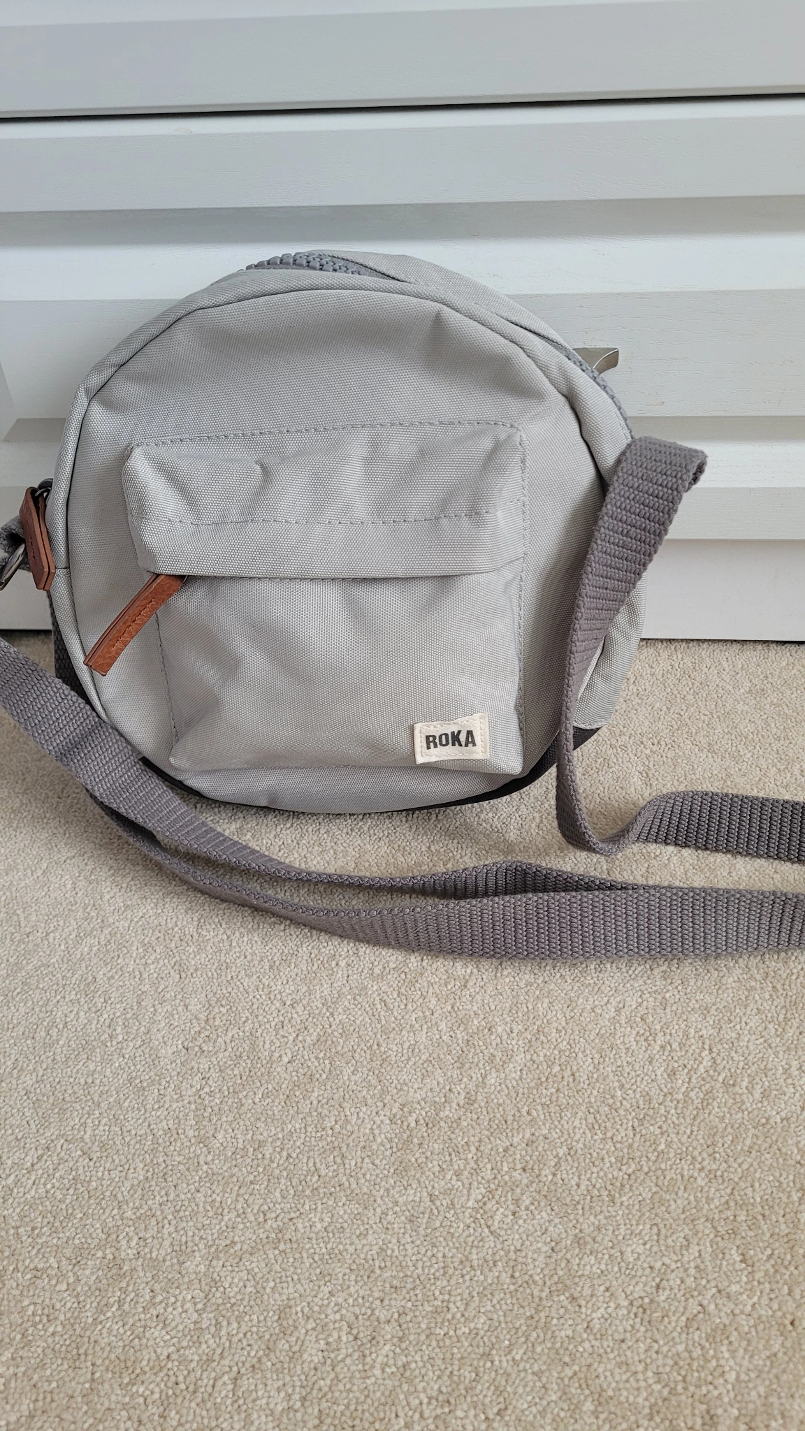Paddington  canvas crossbody in Mist