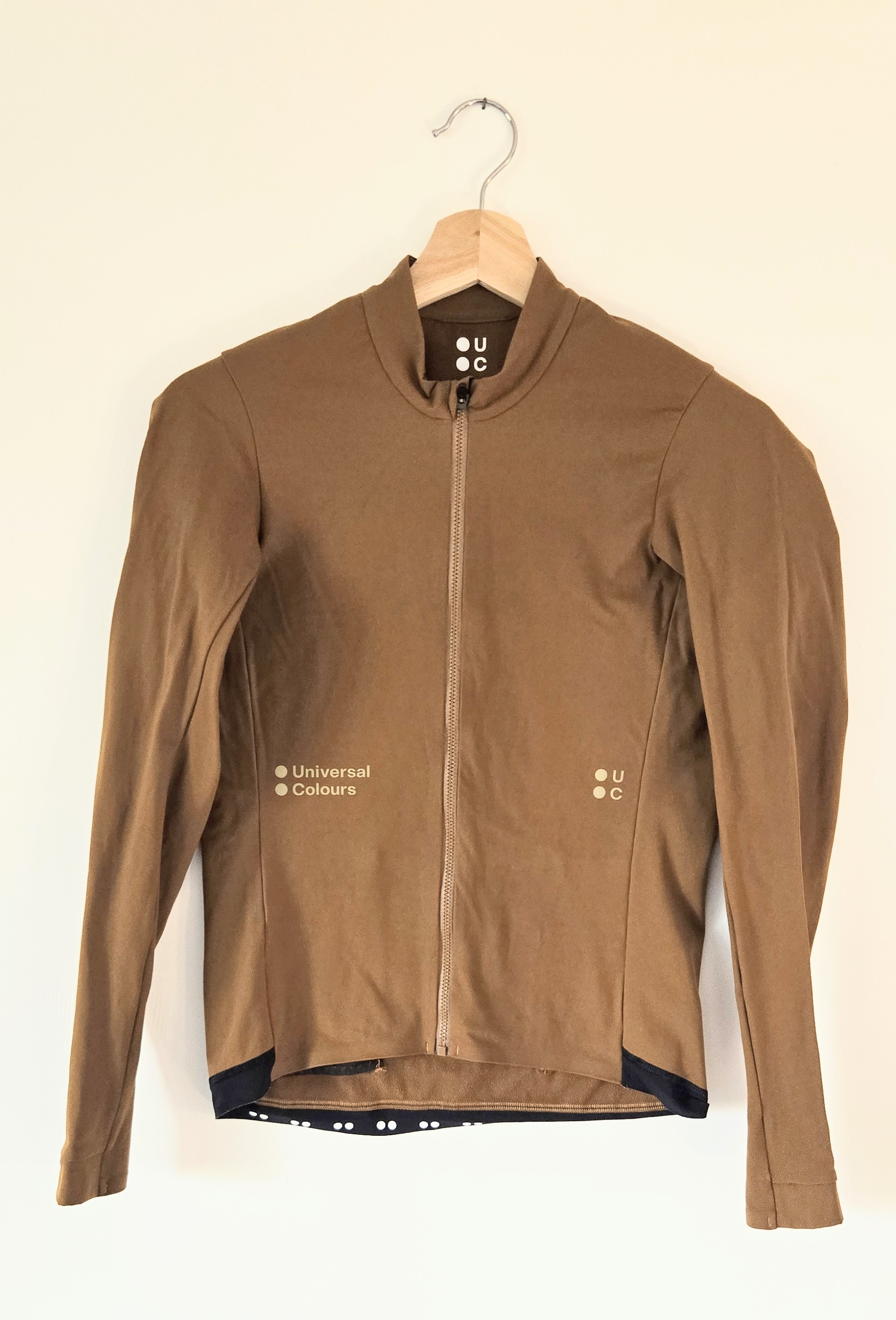 Mono Long Sleeve Jersey - SMALL - Fudge Brown