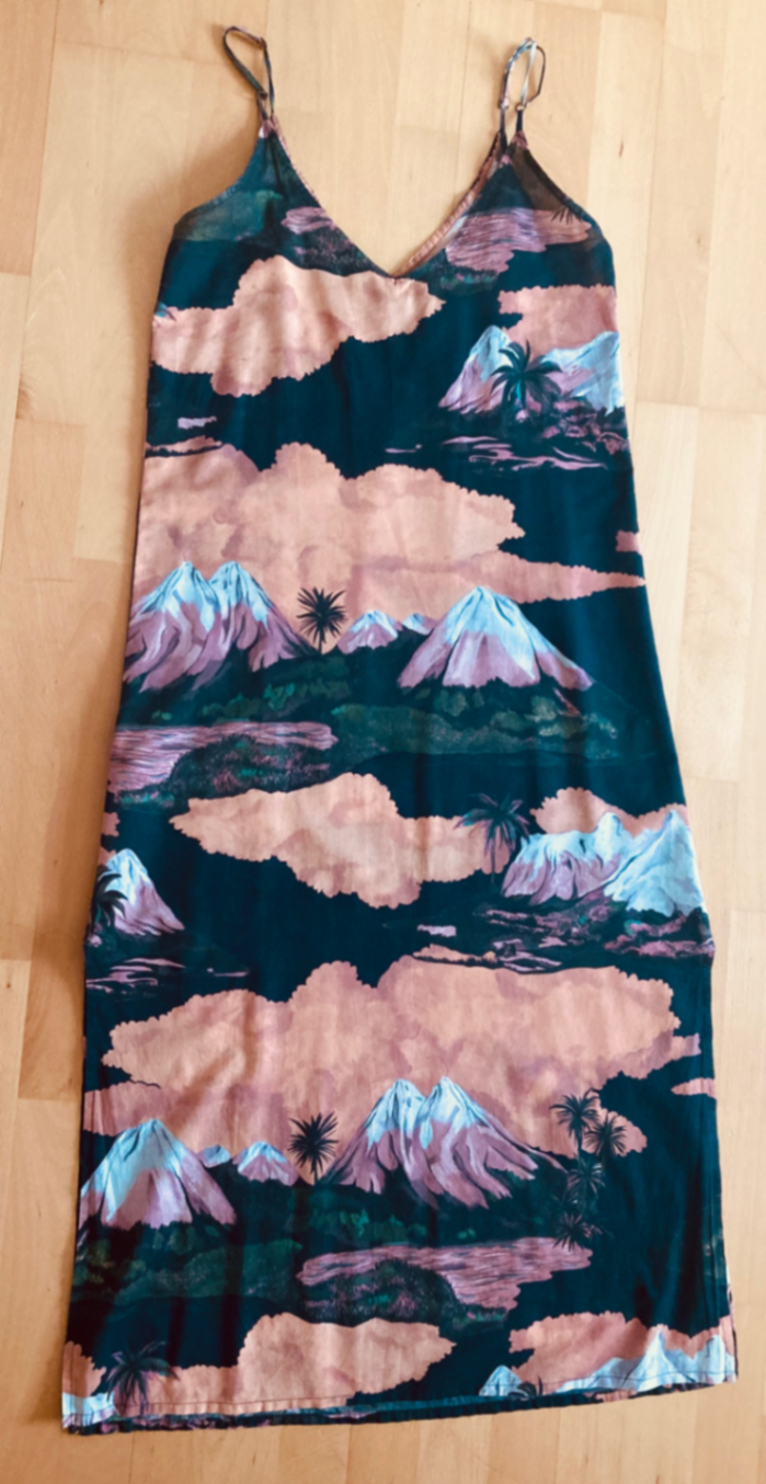 Sundset in the mountains 