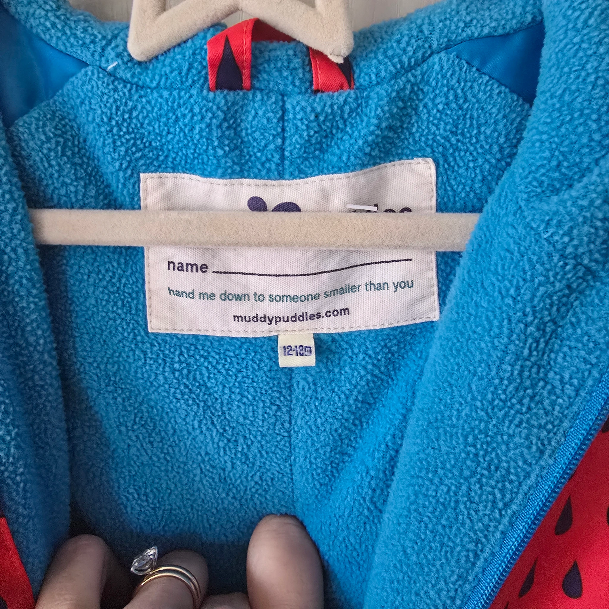 EcoSplash fleece lined puddle suit 