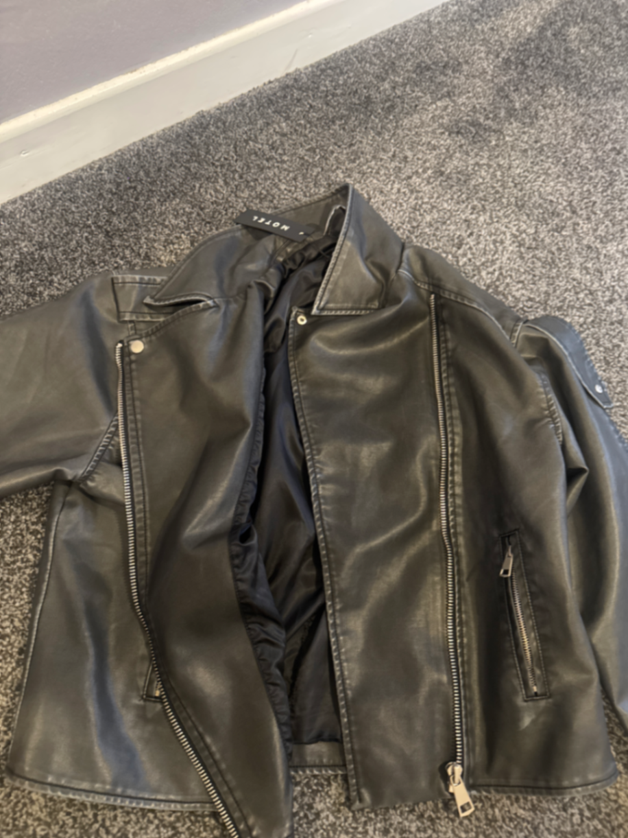 Zebbie biker jacket