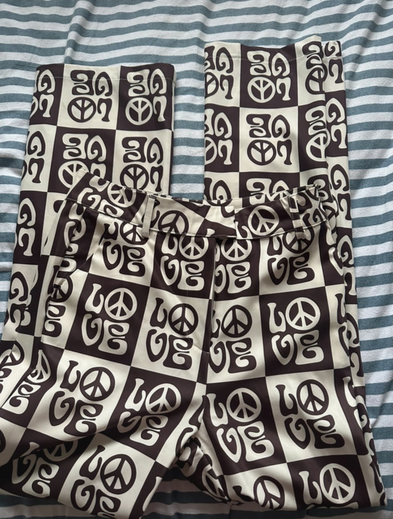 HoS love print trousers 