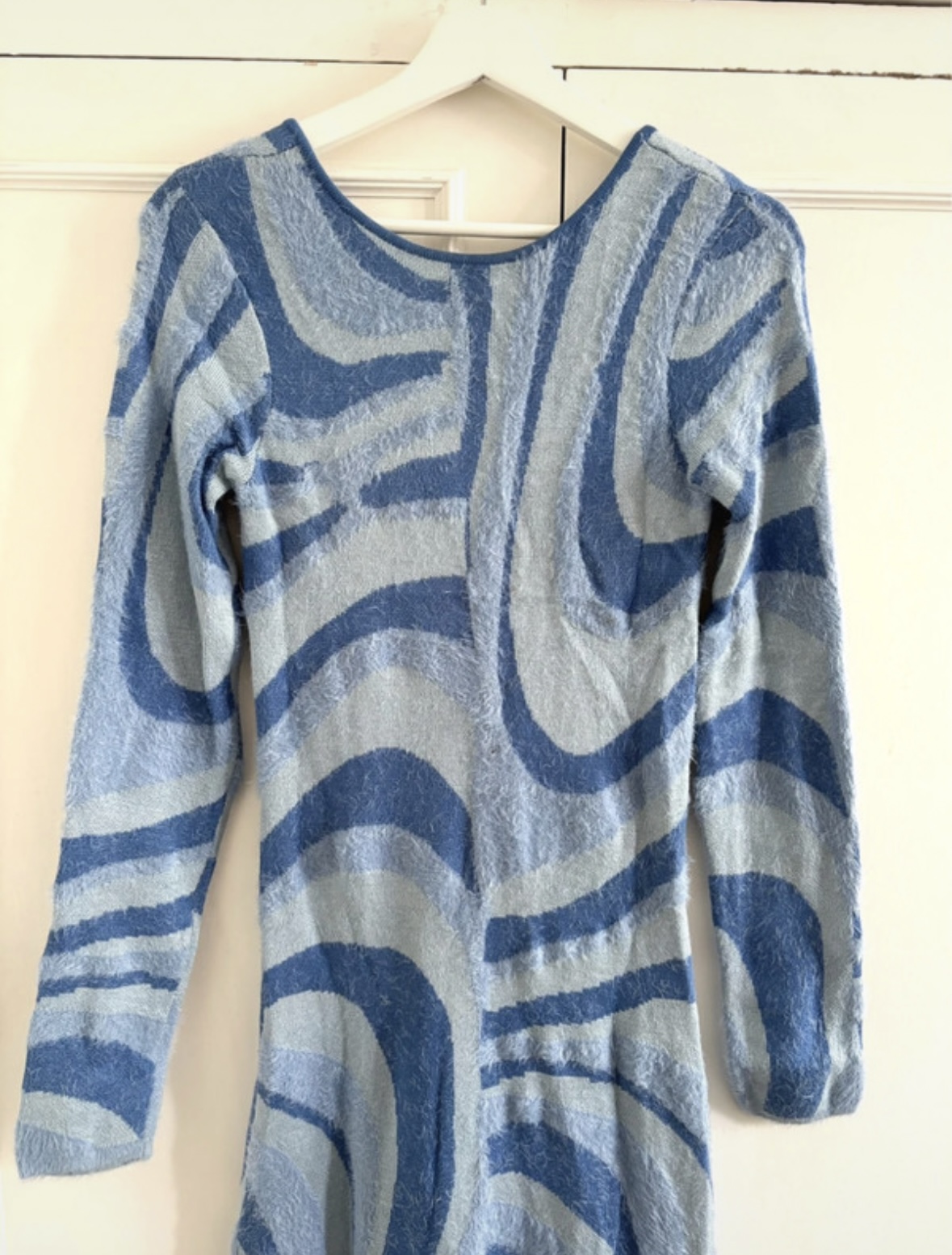 Blue moon Hockney dress 