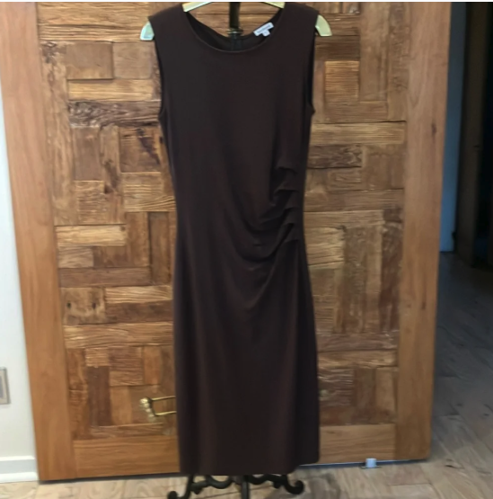 Never worn - Joanna Dress Sleeveless Ponte Sheath
