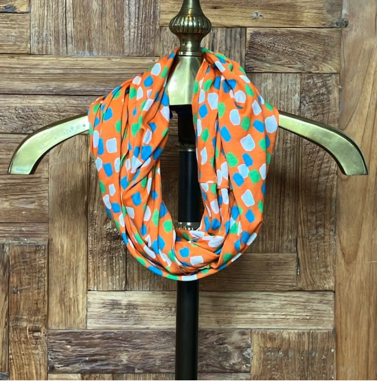 New Kettlewell print scarf