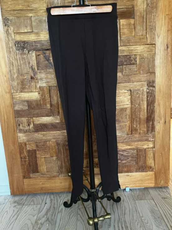 Kettlewell Jersey Leggings, Chocolate Brown, Size Small
