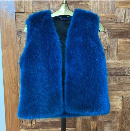 Kettlewell x Helen Moore faux fur gilet