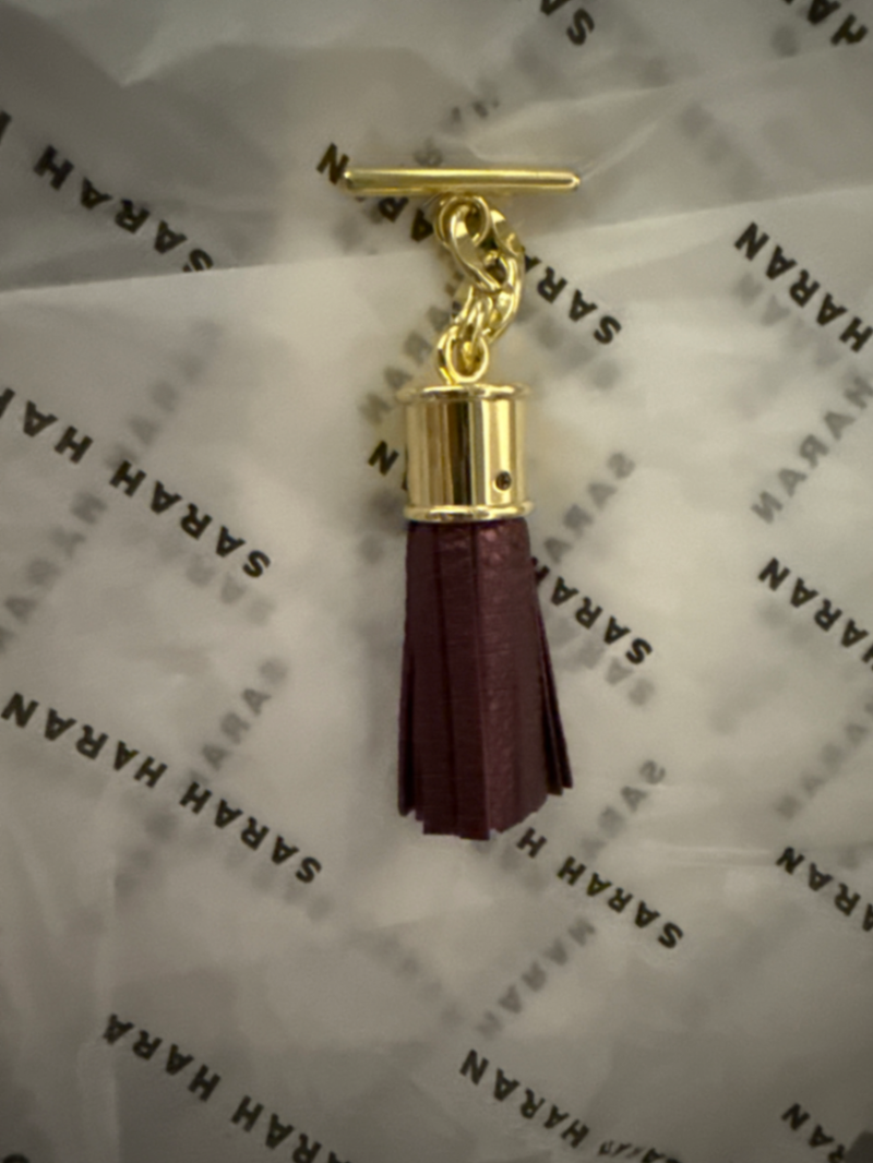 Deco Strip - Mini - Textured - Stud - Gold / Metallic Mauve