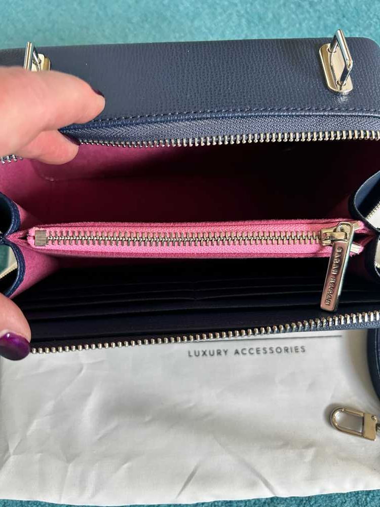 Textured Marie Camera Bag - Silver / Multi Colour Shagreen