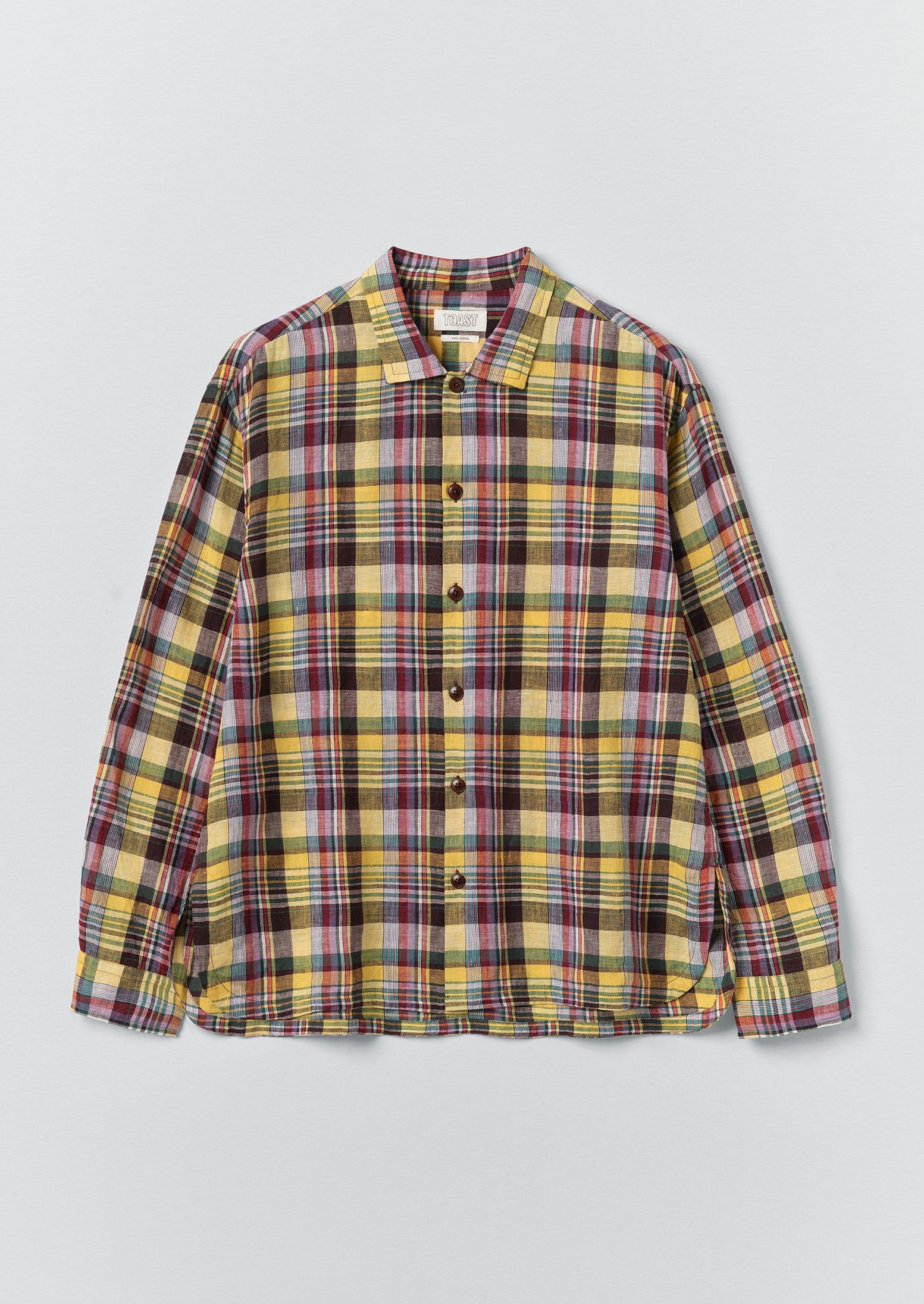 Gelato Check Linen Shirt - Multi