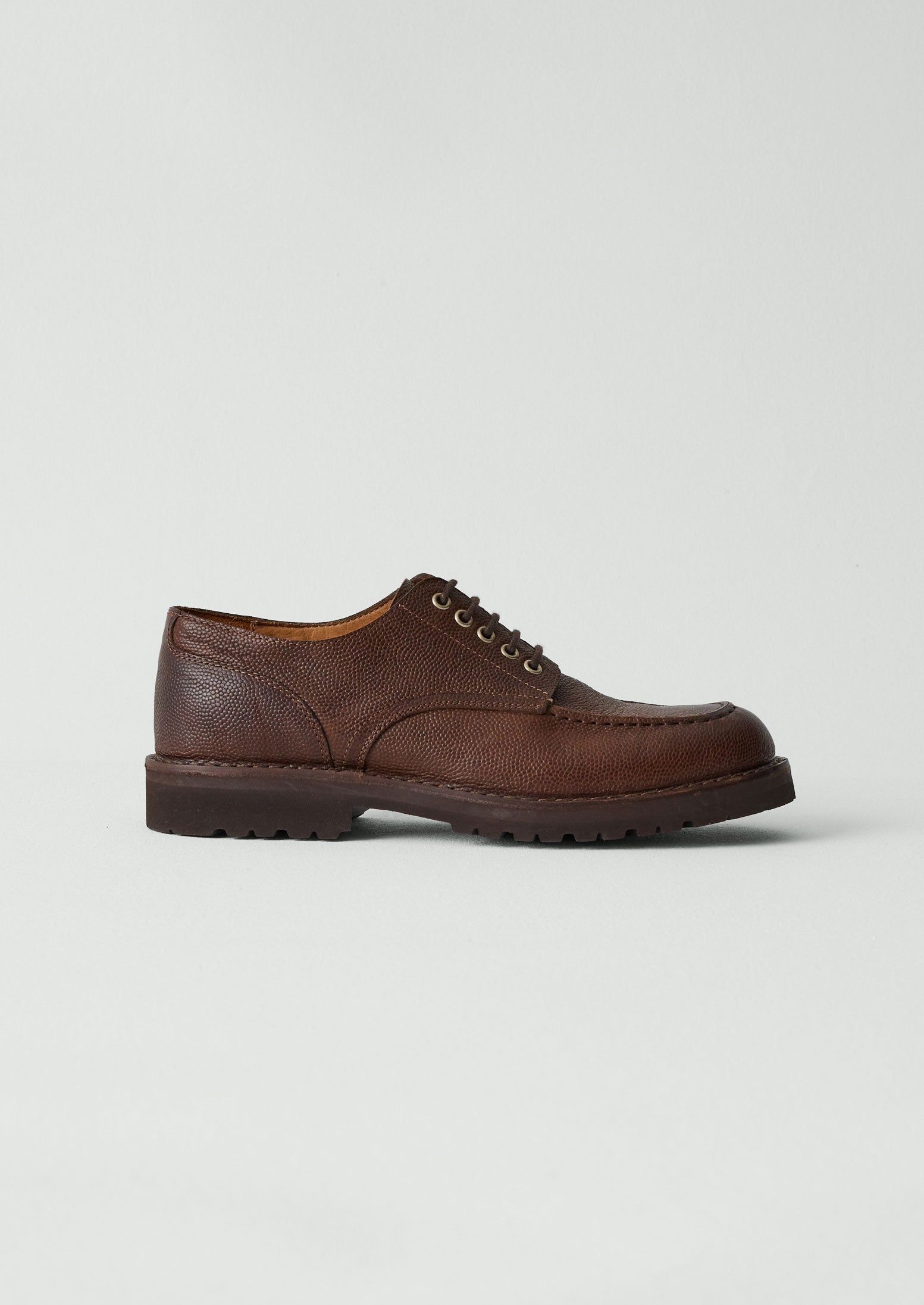 Fracap Postman Shoes - Dark Brown