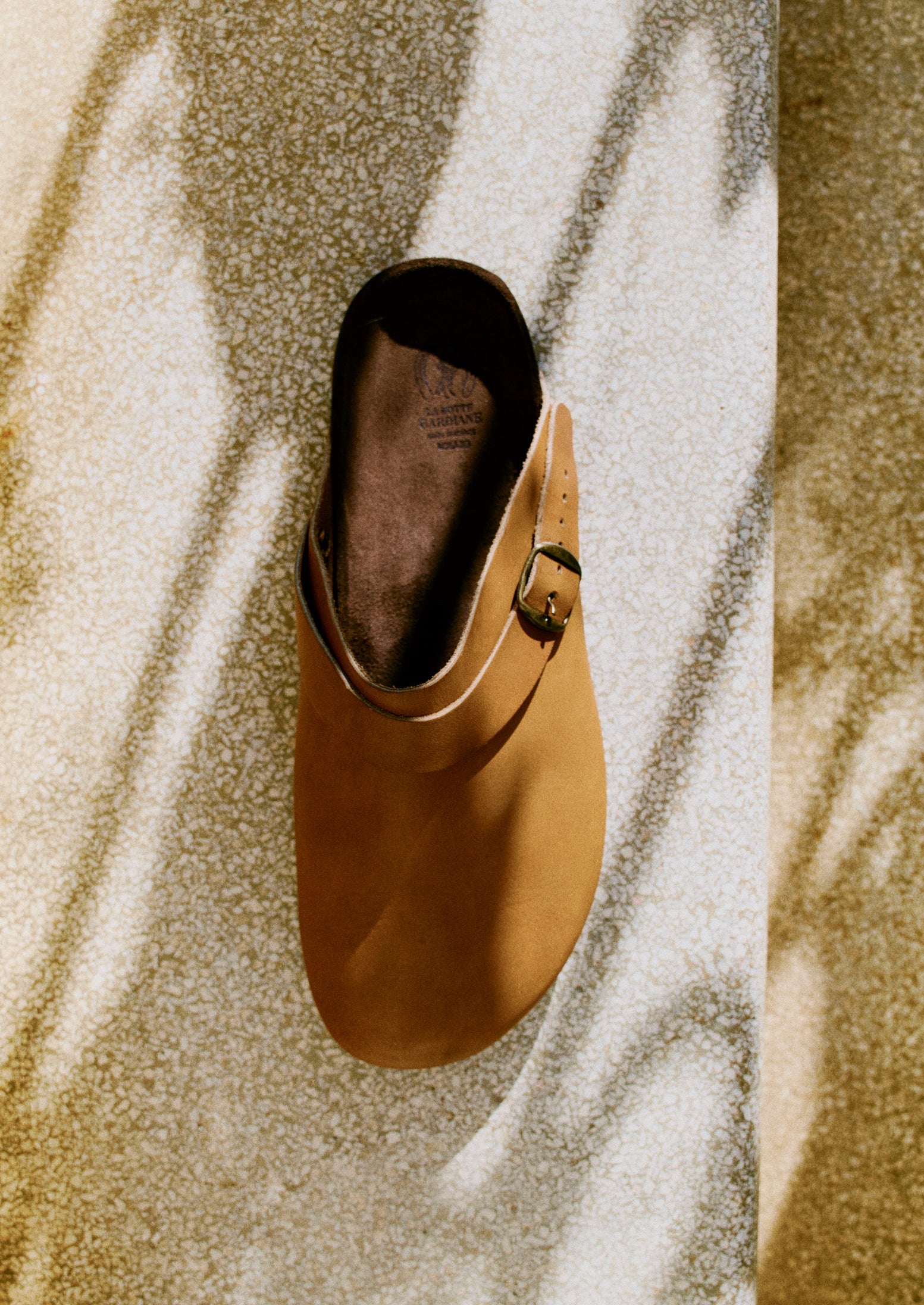 La Botte Gardiane Leather Mules - Natural