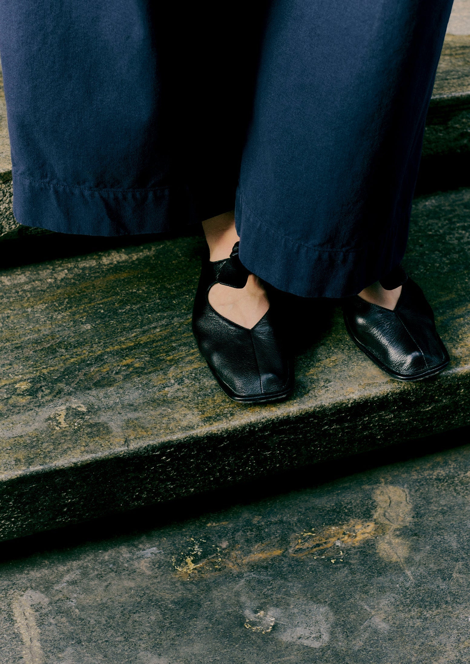 Hereu Llasada Leather Shoes - Black