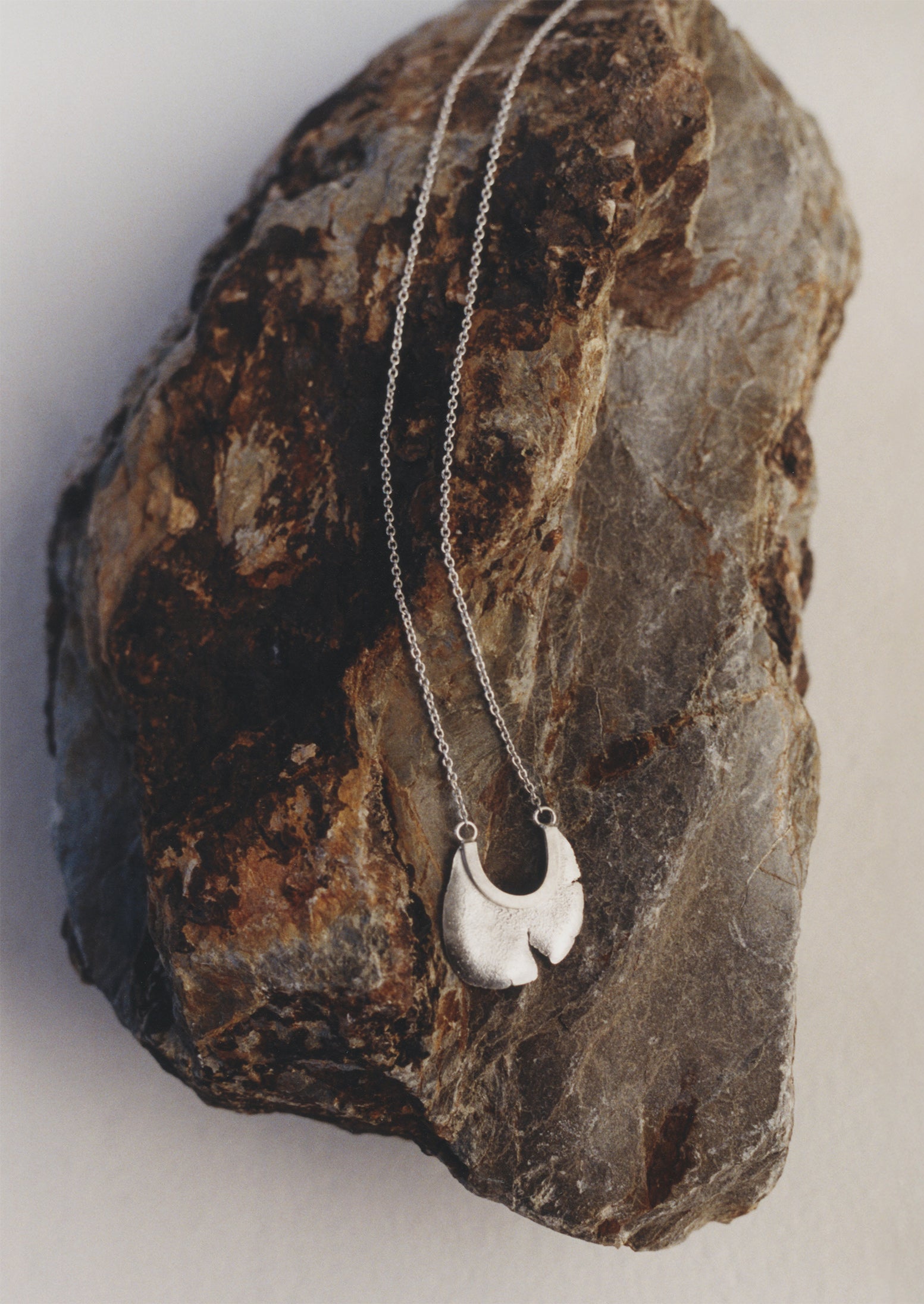 Egle Silko Medusa Necklace - Silver
