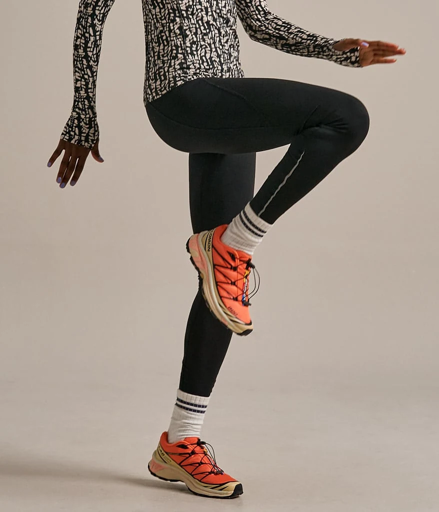 Tie Waist Active Leggings - 8