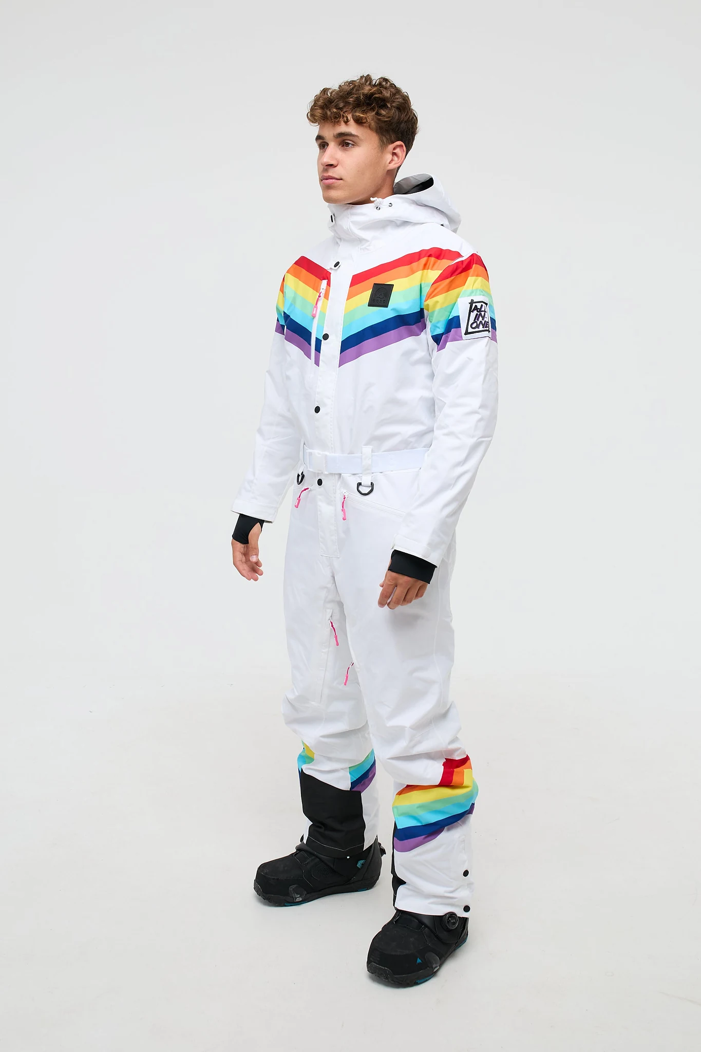 Rainbow Road Ski Suit - Mens