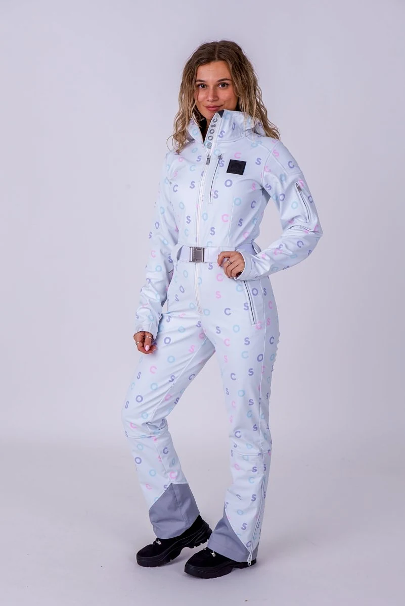 Chic Ski Suit - White OOSC Print