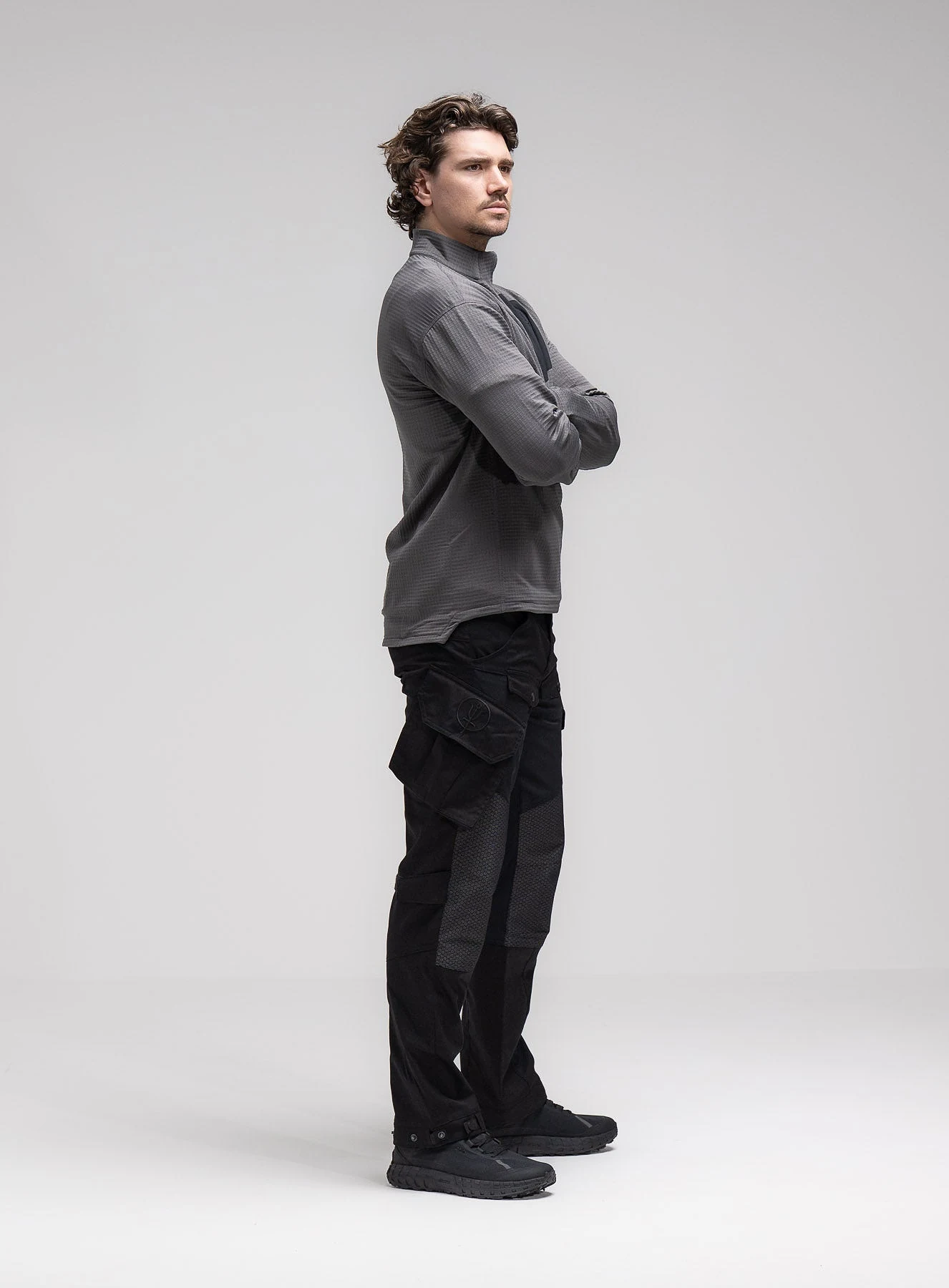 SIEGE TECH FLEECE HALF ZIP