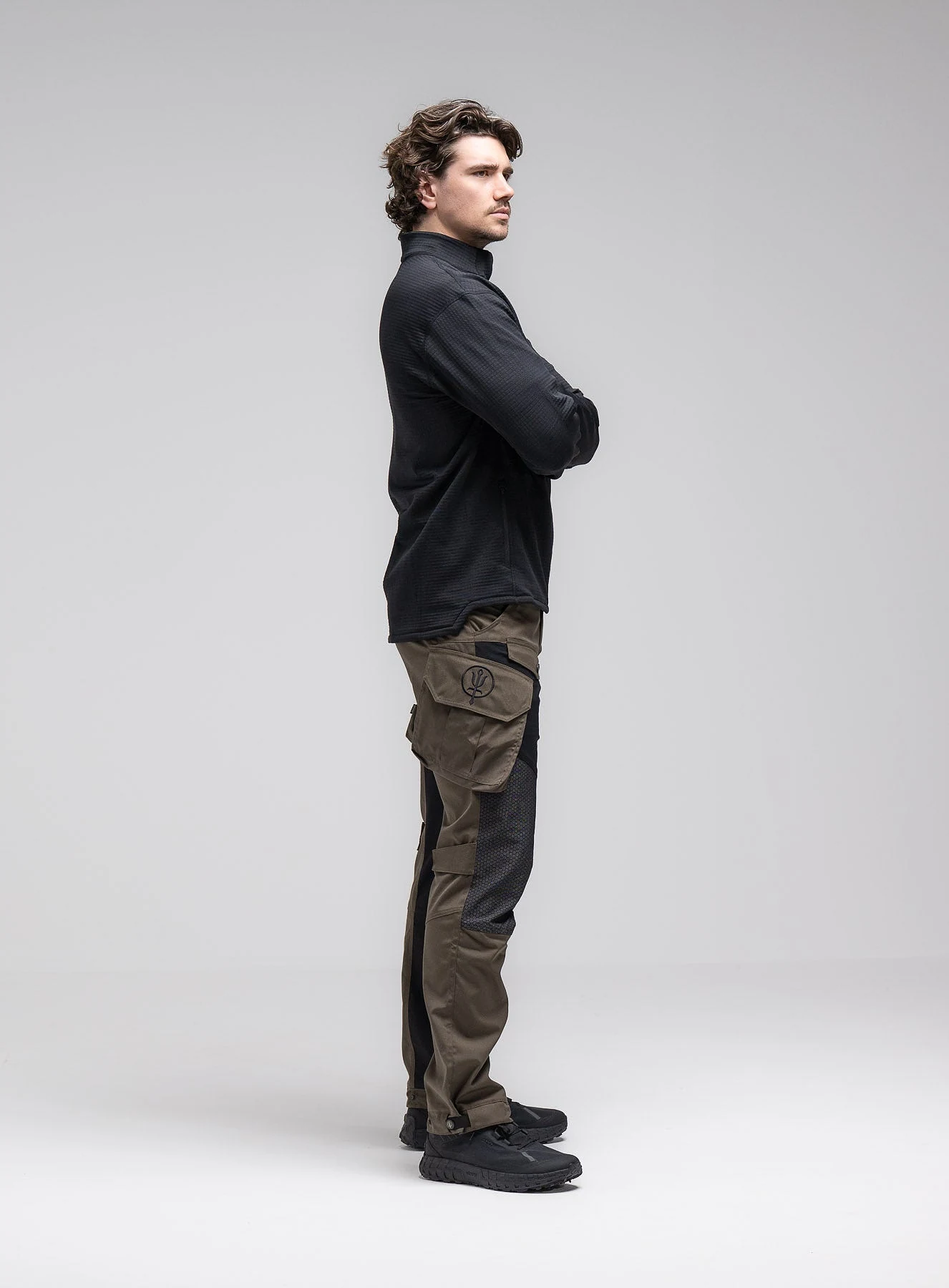 SIEGE TECH FLEECE FULL ZIP - M