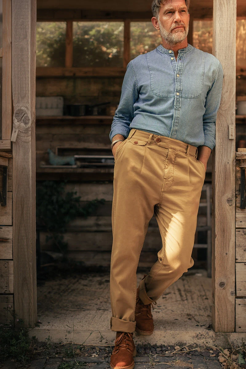 &SONS Beckett Trousers Tan - 36