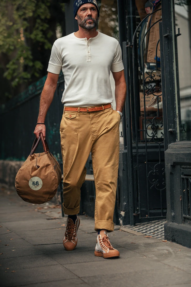 &SONS Beckett Trousers Tan - 36
