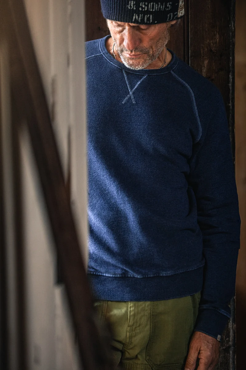 &SONS Ocean Indigo Sweat - XXL