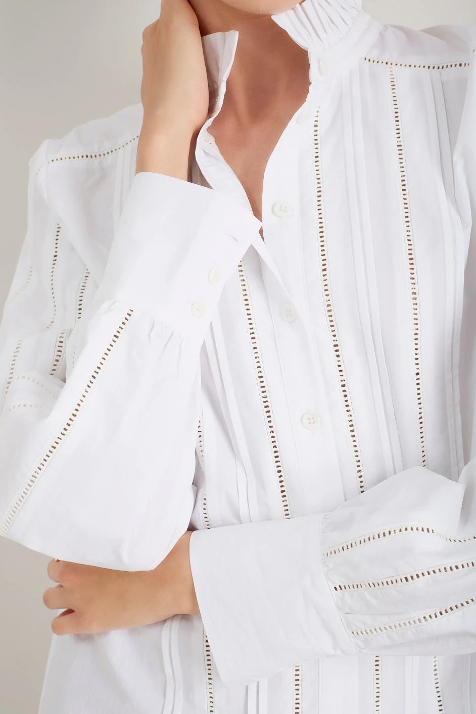 Clemmy Classic Shirt - White Trim - 3