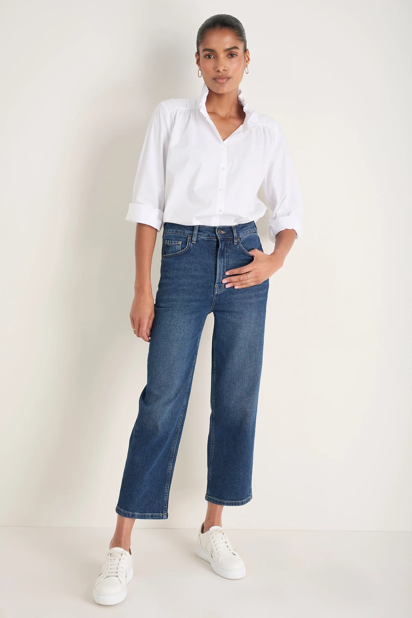 Saffie Straight Leg Jean