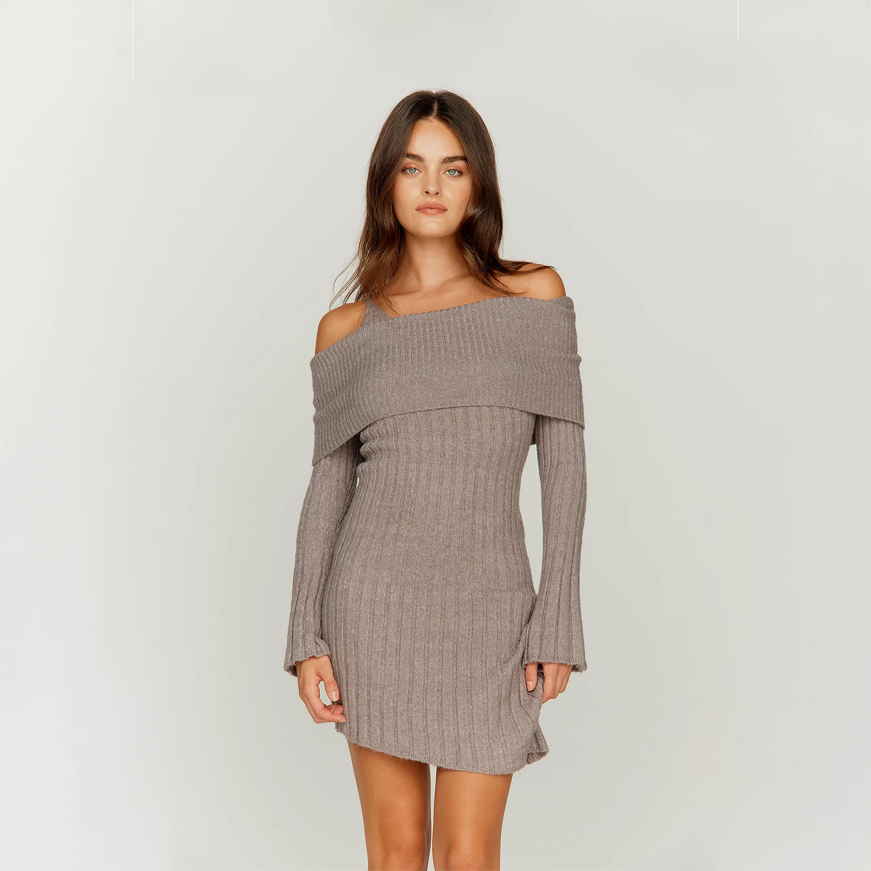 CHUNKY RIB DRESS